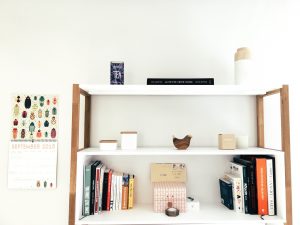 minimalist bookshelf